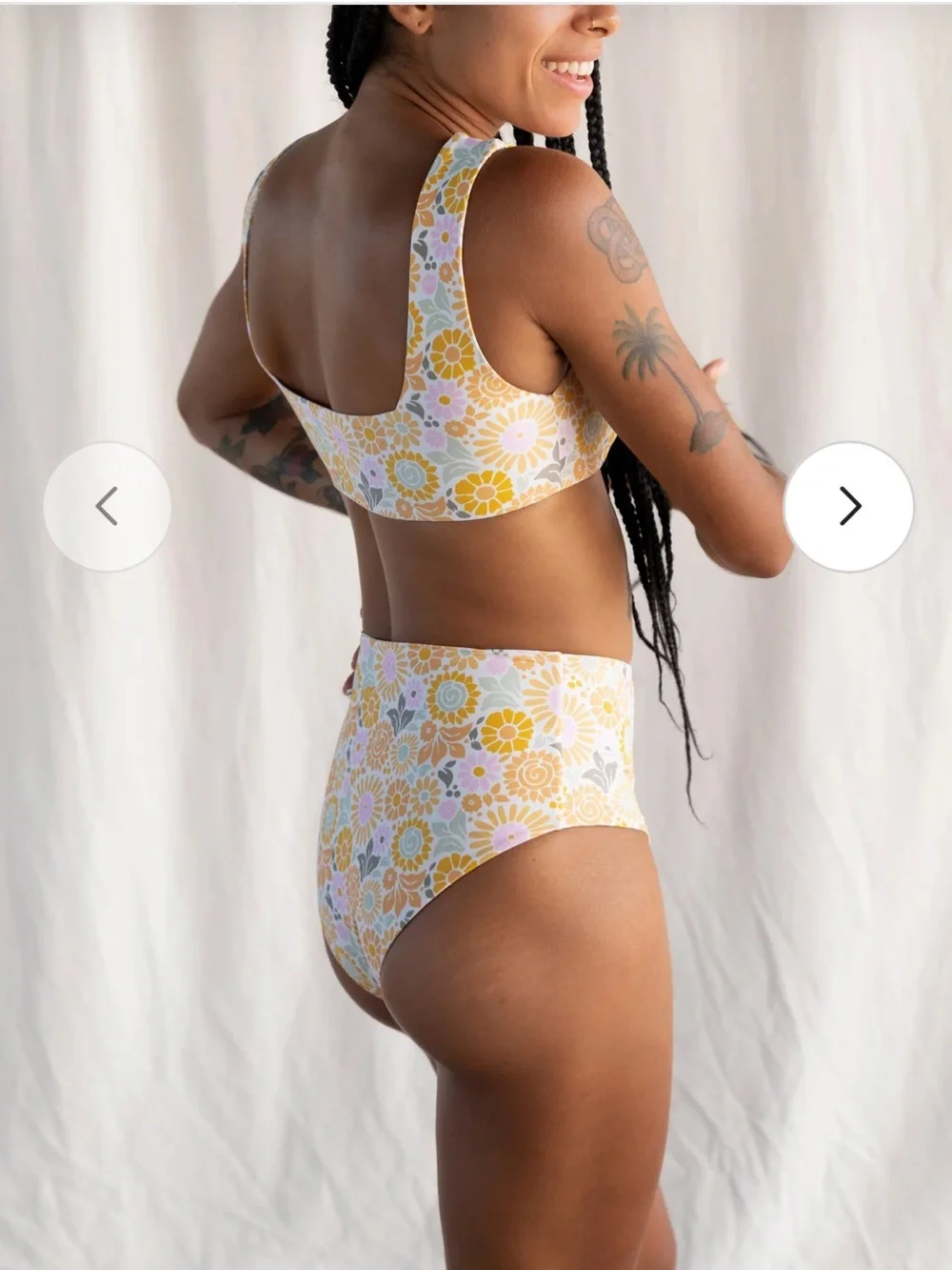 Summer Eden Reef Print matching set